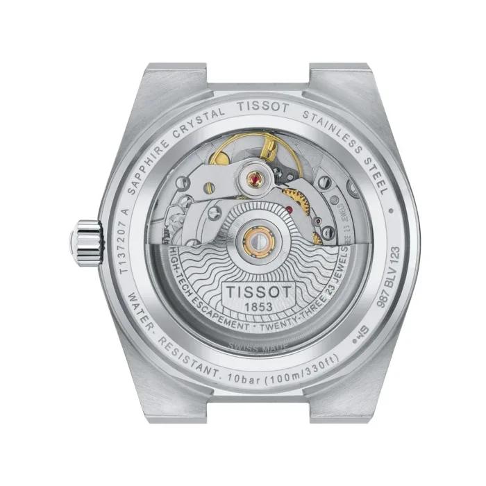 Tissot PRX 35MM Auto Unisex Mother Of Pearl Watch - T137.207.11.111.00 - Image 3